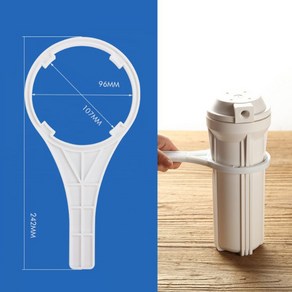 하우징 렌치 오프너 정수 필터 10인치, 1개