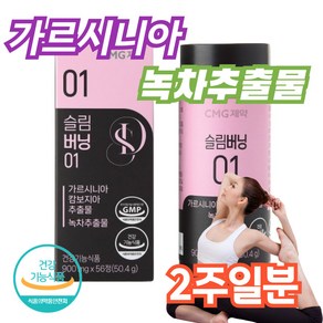 녹차추출물다이어트 카테킨 가르니시아 750mg, 1개, 56정