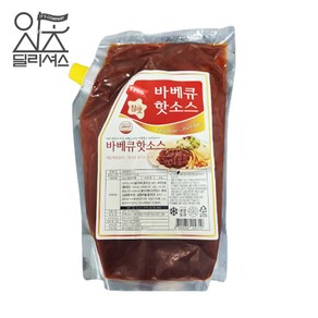 참맛 바베큐 핫소스 (2kg) 치킨 양념 매운맛 소스, 1개, 2kg