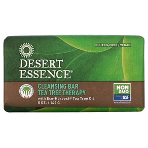 Deset Essence 클렌징 바 티트리 테라피 142g(5oz) 5팩, 142g