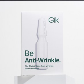 GIK 글루타치온 안티 링클 에센셜 마스크 30ml, 5매입, 3개