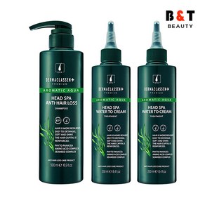 더마클라센 헤드스파 탈모완화 샴푸 500ml + 트리트먼트 250ml x2, 1개