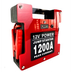 화물차 트럭 점프스타트 12v 24v 자동차 배터리, 12V+1200A, 1개