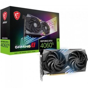 MSI 지포스 RTX 4060 Ti 게이밍 X D6 8GB 트윈프로져9, 단품