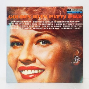 Patti Page(패티 페이지) / Golden Hits 엘피음반 상태(쟈켓/음반) NM/NM