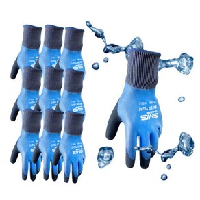 GMG 워터타이트 방수 수중 안전 작업 장갑 10세트 / GMG Watertight glove 10pairs