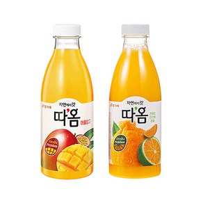 따옴주스730ml 천혜향3+애플망고3 냉장무료배송