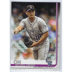 오승환 2019 TOPPS Series 2 야구카드 MLB카드 콜로라도 로키스 Colorado Rockies