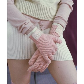 락피쉬 웨더웨어 ROCKFISH WEATHERWEAR WOOLY TWOTONE SHORT GLOVES 장갑 - PINK 핑크 매장정품 176474