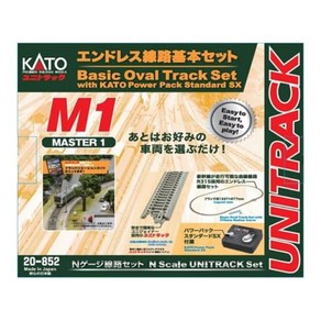 KATO N M1 1 20-852 20-852 게이지 끝없는 선로 기본 세트 마스터 철도 모형 레일