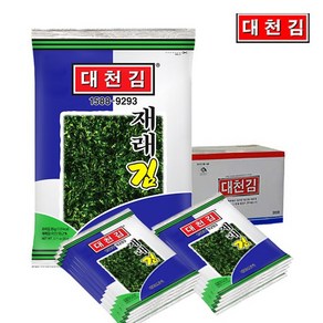 [KT알파쇼핑]대천김 조미김 재래김 전장김 15봉, 20g, 15개