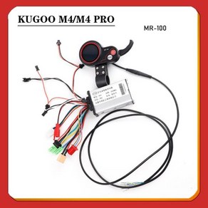 전기 스쿠터 Mr-100 지능형 호환용 브러시리스 모터 컨트롤러 자전거 KuGoo M4 LCD 500W 36V-48V