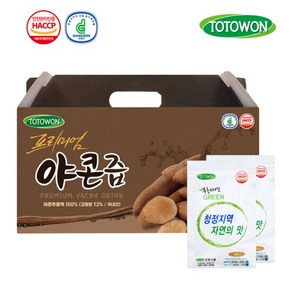 [토토원] 강원식품 프리미엄 야콘즙 30포, 100ml, 30개