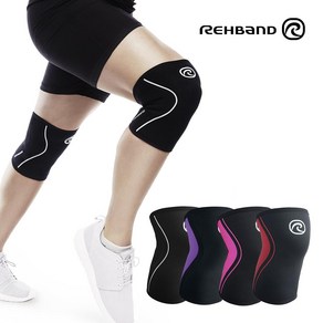 리밴드 RX 무릎보호대 3mm 니슬리브 4컬러 / Rehband Rx Knee Sleeve 3mm, 1개