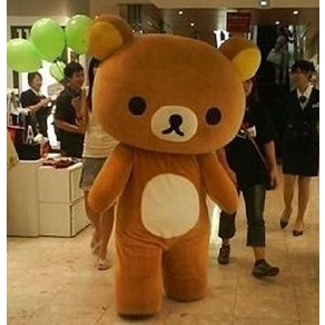 곰 인형탈 코스튬 곰인형 의류 코스프레 곰돌이 모양