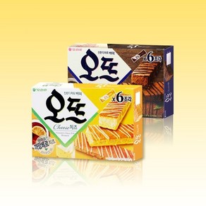 너만아는과자점 오리온 오뜨 6p 쇼콜라1통 + 치즈1통 (총2통), 1개