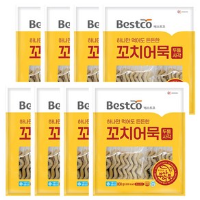 베스트코 두툼사각 꼬치 어묵 800g, 8개