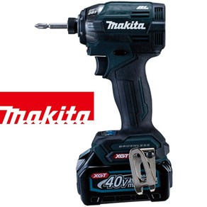 Makita 마끼다 40V 충전식 무선 임팩트 드라이버 TD002G 블랙, 본체만(배터리/충전기/케이스 별매), 1개