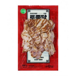 다향 토종닭훈제슬라이스 500g 냉장, 1개