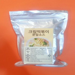 정푸드 떡볶이소스 크림맛