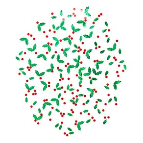 알렉스앤소냐 크리스마스 홀리 베리 컨페티 믹스 (15g), 단품