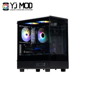 2025년 라라랜드 추천PC 5600 RX 6750XT 게이밍 본체 조립 컴퓨터 GY112, Fee DOS, 512GB, 16GB, 블랙