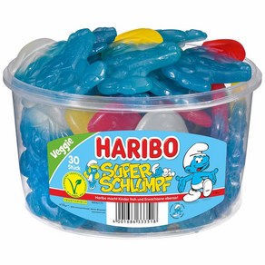 하리보 젤리 슈퍼 스머프 30입 Haribo Super Smurf