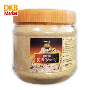 뚝배기 청국장 분말, 500g, 1, 1개