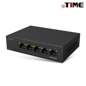 IPTIME POE401 5포트 스위칭허브+랜케이블 모음, POE405(단품)