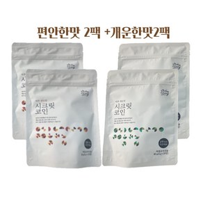 빅마마 시크릿코인 편안한맛 20알 개운한맛 이혜정 육수 한알 더진한 (총80알), 80g