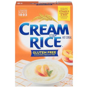 [B&G Foods] [2+1] 미국 크림 오브 라이스 글루텐프리 핫 시리얼 397g 3개 Ceam of Rice Gluten Fee Hot Ceeal