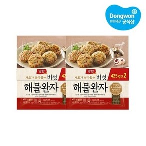 동원 [동원냉장냉동] 양반 버섯해물완자 425g x4개, 4개