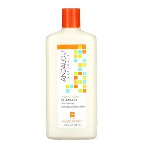 안달로우 아르간 오일 시어버터 너리싱 샴푸 340ml / Agan Oil & Shea Moistue Rich Shampoo, 1개