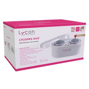 [호주내수] 신형 라이콘 Lycon 왁싱 워머기 듀오 히터기 2구 왁스 워머 브라질리언 왁싱샵 돼지코필수, 기본