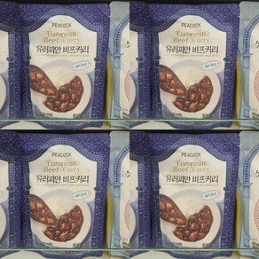 피코크 유러피안 비프 커리 300g 냉장 보관, 4개