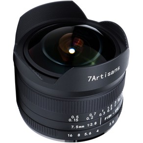 소니 E용 7atisans 광전 7.5mm f 2.8 II 어안 렌즈