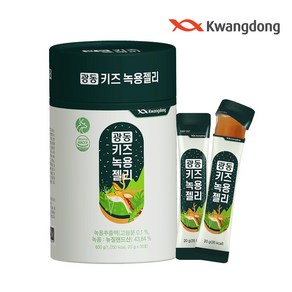 광동 키즈 녹용젤리 30포 청포도맛, 1개, 600g