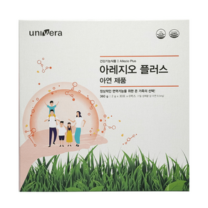 유니베라 아레지오 플러스 3개월분 (2g x 180포) 아연, 1개, 360g