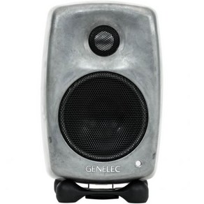 GENELEC Genelec 제네렉 G One 액티브 스피커 (1개) (RAW 피니시) 모니터, Silve 일본직구, 1