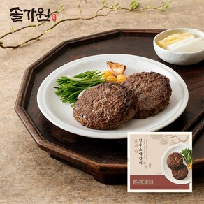 [솔가원] 의정부 맛집 육즙가득 한우 소떡갈비 240g(2개입) x 3팩, 3개, 240g