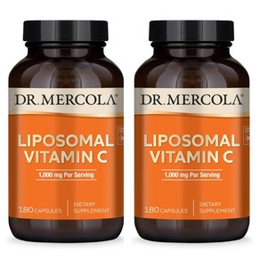 닥터머콜라 리포솜 비타민 C 1000mg 캡슐 글루텐 프리, 180정, 2개