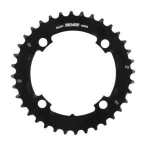 SRAM /Tuvativ 36T 104mm 10 스피드 체인링 특수 24-36 크랭크셋 고정 핀 없음 215381, SRAM /Tuvativ 36T 104mm 10 스피, 1개