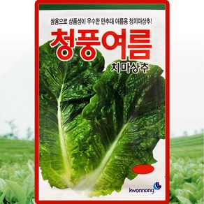 청풍여름 상추 씨앗 3000립 여름용 청치마 상추씨 종자, 모음14.청풍여름 권농 4g, 1개