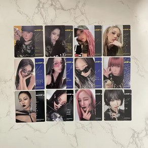 에스파 앨범 Amageddon 정규1집 AESPA 포카 카드 24장 29장 supenova굿즈 윈터 유지민 카리나, 12장