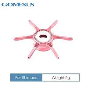 낚시릴 스피닝릴 GOMEXUS-DIY 알루미늄 스타 드랙 65mm 다이와/시마노 타튤라 질리온 베이트 캐스팅 낚시, 05 Pink Fo Shimano, 3) Pink Fo Shimano