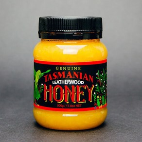 타즈마니아 레더우드 꿀 500g Tasmanian Leathewood Honey 500g배송품질보증, 1개