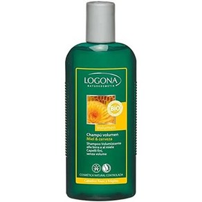 Logona 로고나 허니 앤 비어 볼륨 샴푸, 250ml, 2개