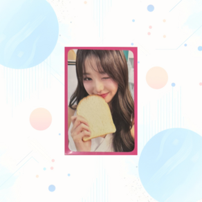 [포켓더스타]아이브 미니 2집 앨범 스위치 위드뮤 럭드 3차 A버전(식빵 ve) 포카, 장원영
