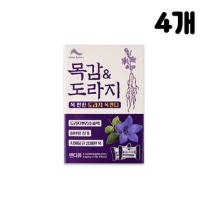 목감 & 도라지 캔디, 4개, 44g