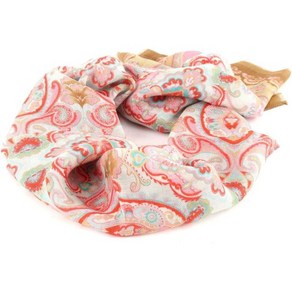 Oilily 오일릴리 스카프 Flowe Onaments Shawl Sand